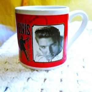 Large Elvis Graceland Coffee Cup Mug